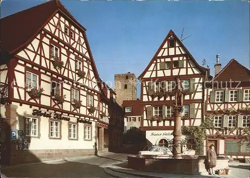 Bretten Baden Marktplatz Kat. Bretten