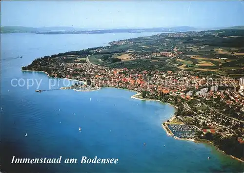 Immenstaad Bodensee Fliegeraufnahme Kat. Immenstaad am Bodensee