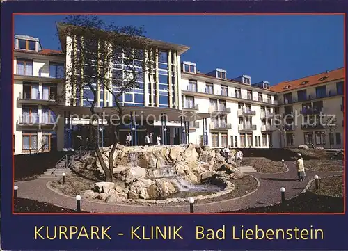 Bad Liebenstein Kurpark Klinik Kat. Bad Liebenstein