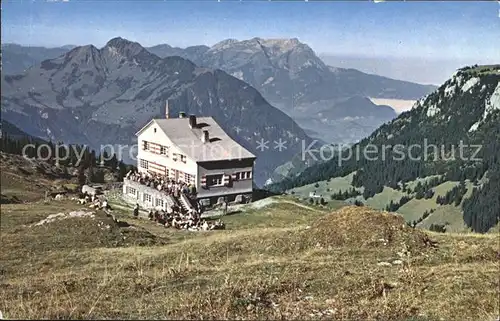 Stanserhorn Brisenhaus Pilatus Kat. Stanserhorn