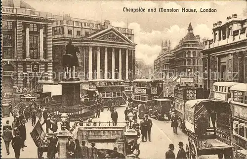 London Cheapside Mansion House Kat. City of London