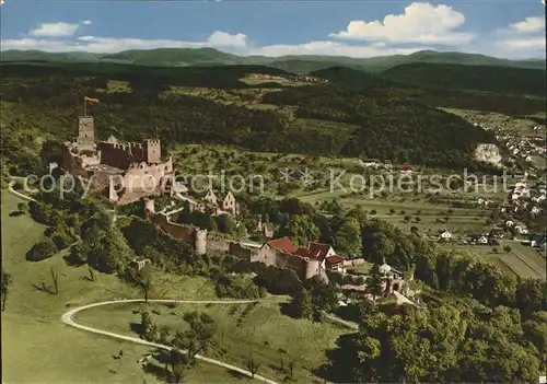 Loerrach Burgruine Roetteln Kat. Loerrach