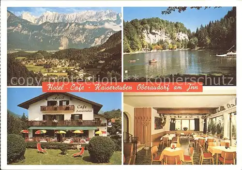 Oberaudorf Hotel Gasthof Kaiserstuben See Kat. Oberaudorf