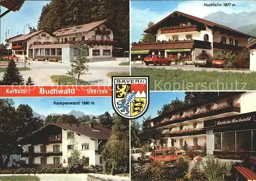 Feldwies Kurhotel Buchwald Hochfelln Kampenwand Kat. uebersee Chiemsee