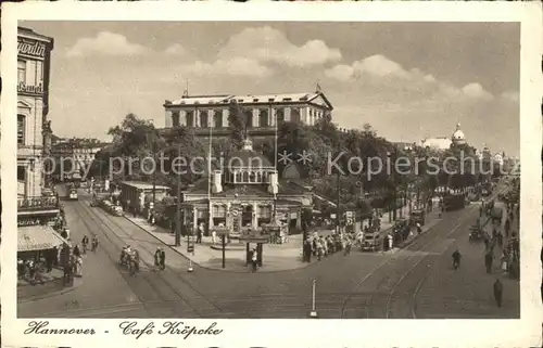 Hannover Cafe Kroepcke Kat. Hannover