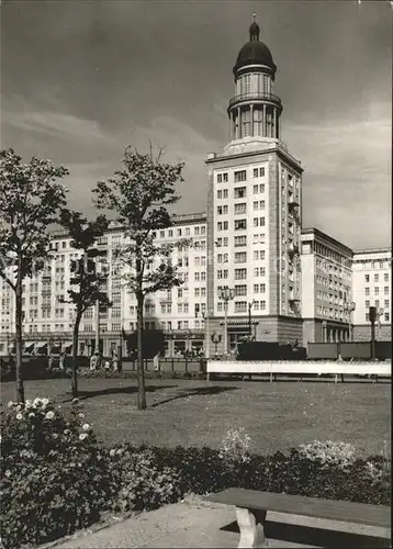 Berlin Frankfurter Tor Ost Berliner Karl Marx Allee  Kat. Berlin