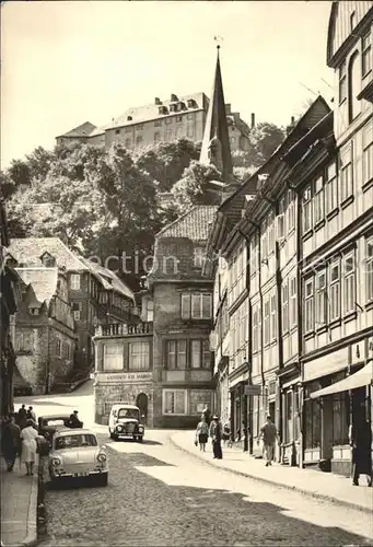 Blankenburg Harz Traenkestrasse Kat. Blankenburg