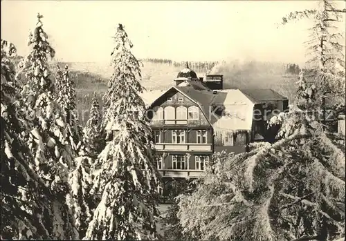 Oberhof Thueringen Konsum Erholunsgheim Kat. Oberhof Thueringen