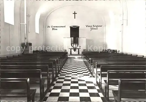 Charmes sur Rhone Interieur Temple Kat. Charmes sur Rhone