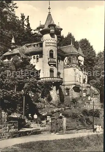 Rathen Saechsische Schweiz Diakonieheim Friedensburg Kat. Rathen Sachsen