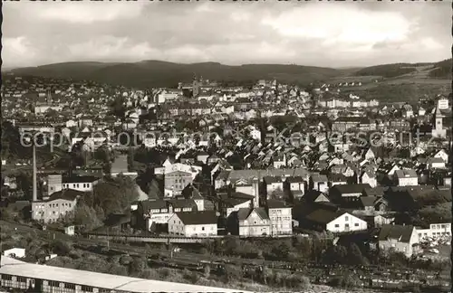 Siegen Westfalen von der Johanneshoehe Kat. Siegen