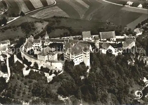 Harburg Schwaben Schloss Harburg Fliegeraufnahme Kat. Harburg (Schwaben)