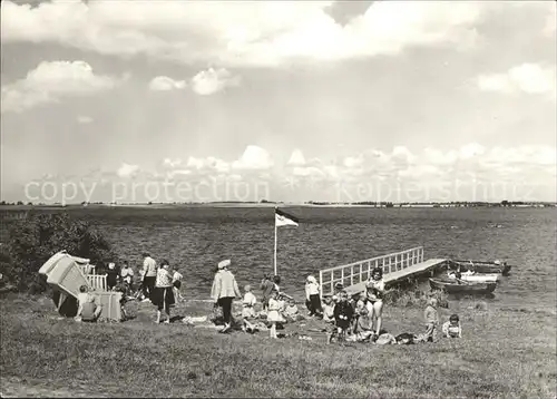 Reinberg Strand Boote Kat. Reinberg Grimmen