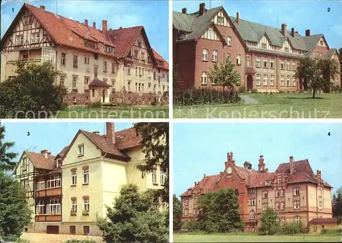 Friedensau Altersheim Villa Pridigerseminar Kat. Moeckern Burg