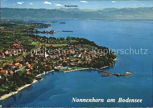 Nonnenhorn Fliegeraufnahme Kat. Nonnenhorn Bodensee