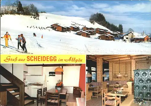 Scheidegg Allgaeu Feriendorf Scheidegg Kat. Scheidegg