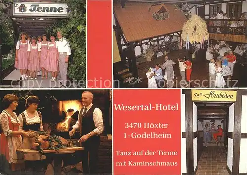 Hoexter Weser Wesertal Hotel Kat. Hoexter