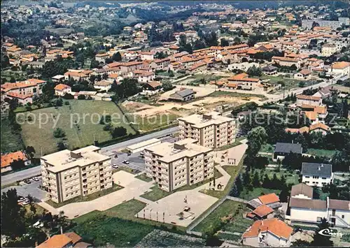 Craponne Fliegeraufnahme Quartier La Tourette et Tourillon Kat. Craponne