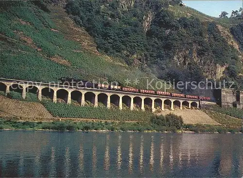 Puenderich Mosel Hangviadukt Prinzkopftunnel Kat. Puenderich