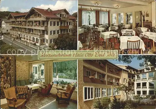 Bad Toelz Kursanatorium Haus Otto Kat. Bad Toelz