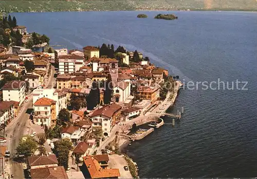 Brissago TI Fliegeraufnahme Kat. Brissago