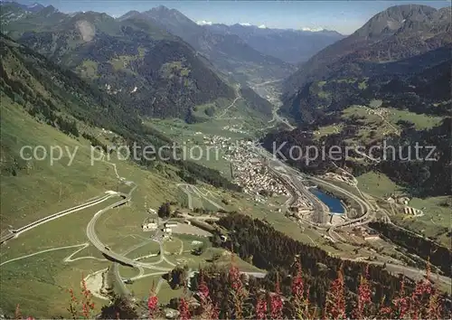 San Gottardo Sant Gotthardpass Strasse Kat. San Gottardo