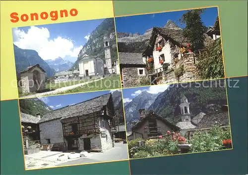 Sonogno Valle Verzasca Kat. Sonogno