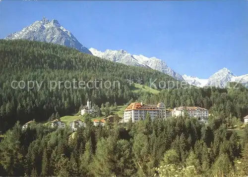 Tarasp Hotel Schweizerhof Vulpera Kat. Tarasp