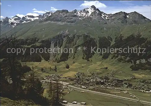 Samedan Ortsansicht Kat. Samedan