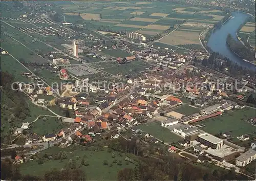 Zurzach Fliegeraufnahme Kat. Zurzach