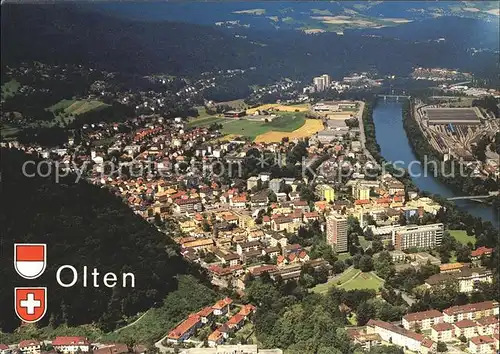 Olten Fliegeraufnahme Kat. Olten