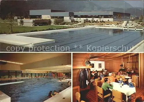 Naefels Regionales Sportzentrum Schwimmbad Restaurant Kat. Naefels