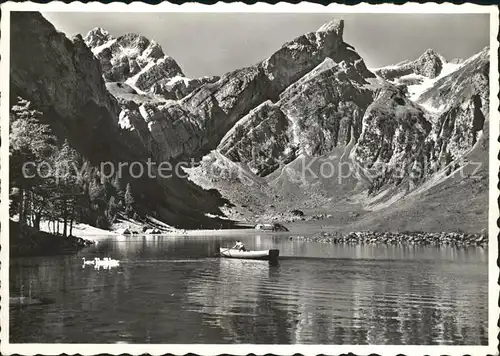 Alpstein Seealpsee Altmann Rossmad Saentis Boot Kat. Alpstein