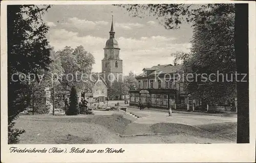 Friedrichroda Evangelische Kirche  Kat. Friedrichroda