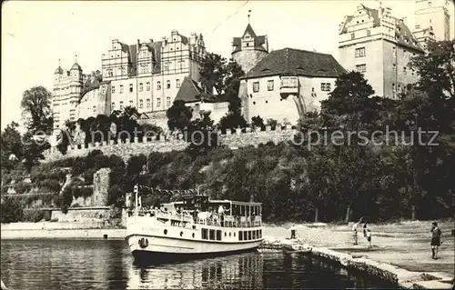 Bernburg Saale Schloss Bernburg M.S. Saaletal Kat. Bernburg