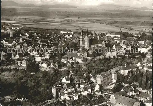 Fritzlar Fliegeraufnahme Kat. Fritzlar