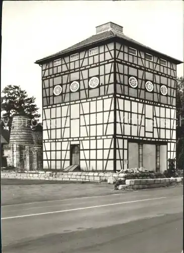 Schmalkalden Hochofenhaus Holzkohlehochofen  Kat. Schmalkalden