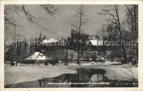 Ilsenburg Harz Stift ehemaliges Schloss Kat. Ilsenburg Harz