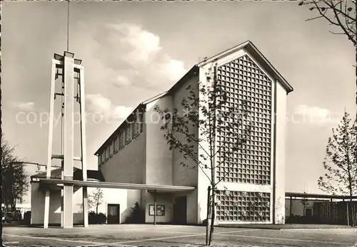 Duesseldorf Franziskaner Klosterkirche Architekt Heinz Thoma Kat. Duesseldorf