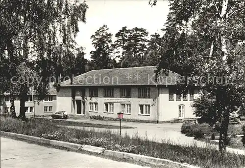 Altenhof Eberswalde Pionierrepublik Wilhelm Pieck Kat. Schorfheide