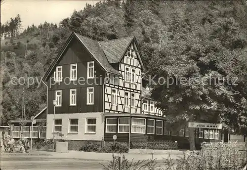 Wendefurth HO Hotel Zur Bode Kat. Altenbrak