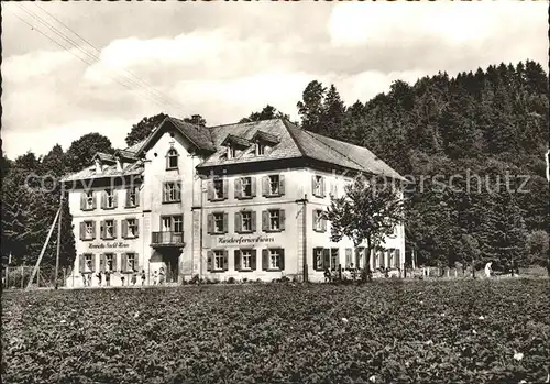 Wembach Schwarzwald Henrietta Szold Heim  Kat. Wembach