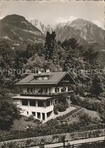 Berchtesgaden Fremdenheim Amort Kat. Berchtesgaden