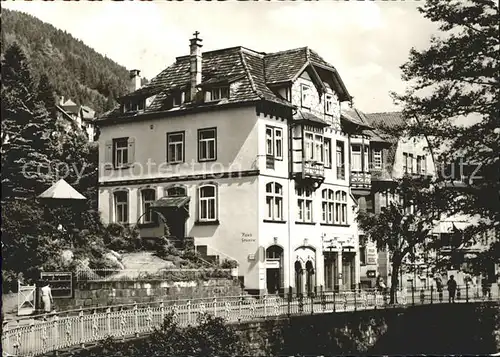 Wildbad Schwarzwald Haus Grunow Kat. Bad Wildbad