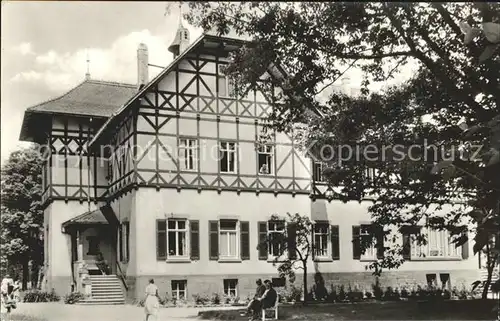 Bad Klosterlausnitz Eigenheim des Moorbades Kat. Bad Klosterlausnitz