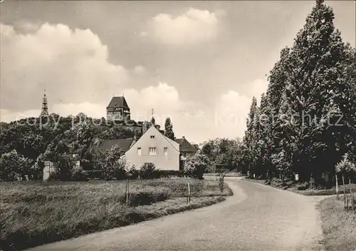 Landsberg Saale Teilansicht Kat. Landsberg Halle Saale