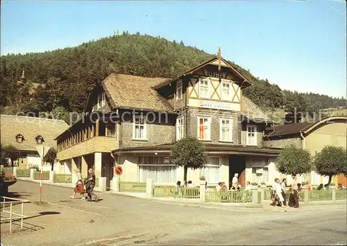 Sitzendorf Thueringen FDGB Erholungsheim Max Kirchner Kat. Sitzendorf Schwarzatal