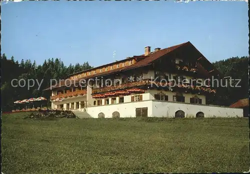 Bad Wiessee Berggasthof Sonnenbichl Kat. Bad Wiessee