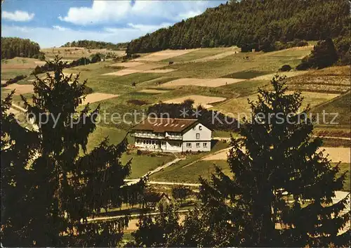 Oberschwandorf Haiterbach Hotel Restaurant Cafe Waldachblick Kat. Haiterbach