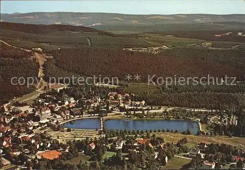 Goslar Fliegeraufnahme Hahnenklee 2  Kat. Goslar